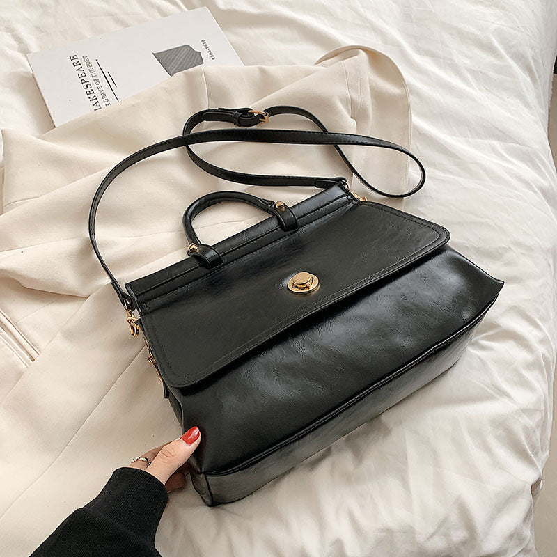 Match Messenger Bag Eksklusiv Håndtaske Lille Firkantet
