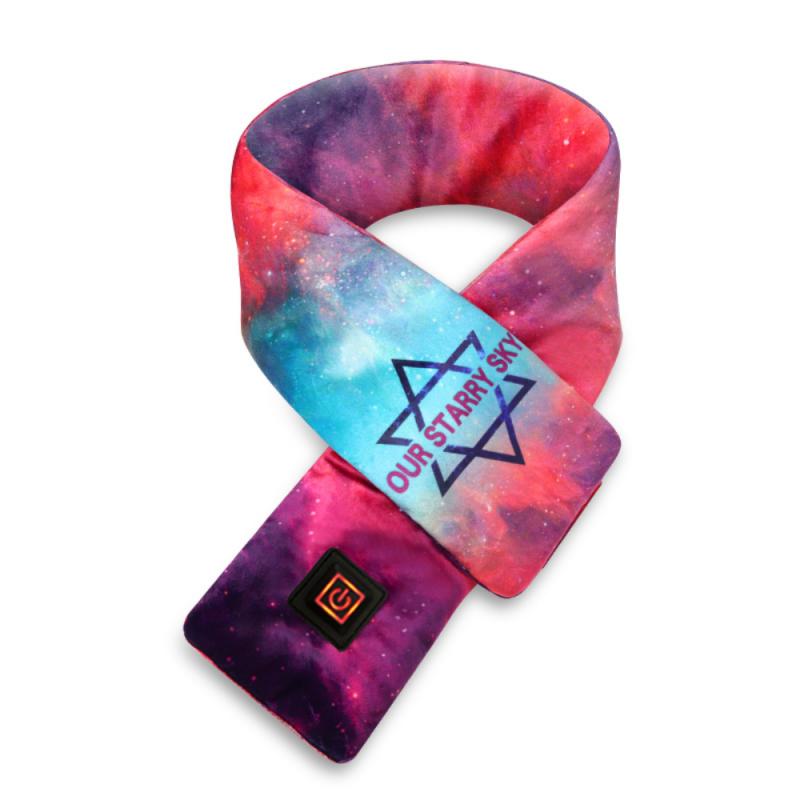 Smart Heating Scarf In Winter To Keep Warm And Electric Heating Neck Protector