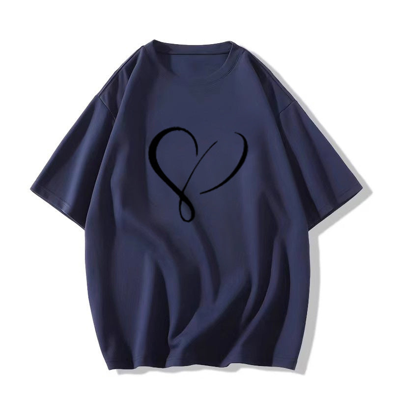 Womens Relaxed Versatile Short-sleeve Top
