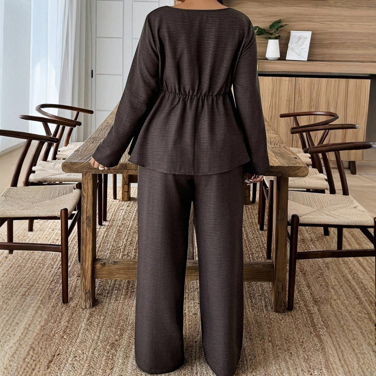 European And American Plus Size Women's Clothes Suit Square Collar