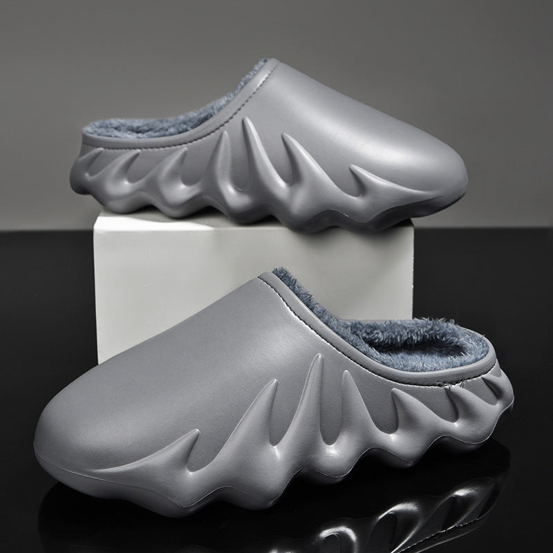 Couple Style Graffiti Indoor Cotton Shoes