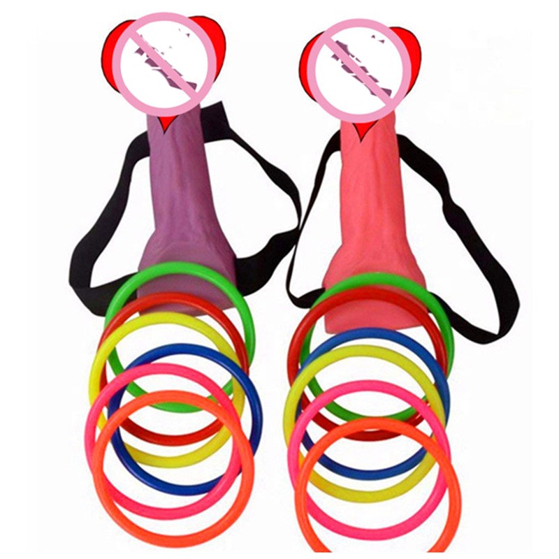 Occidental Bachelor Party Dance Dick Cast Ring Game Props