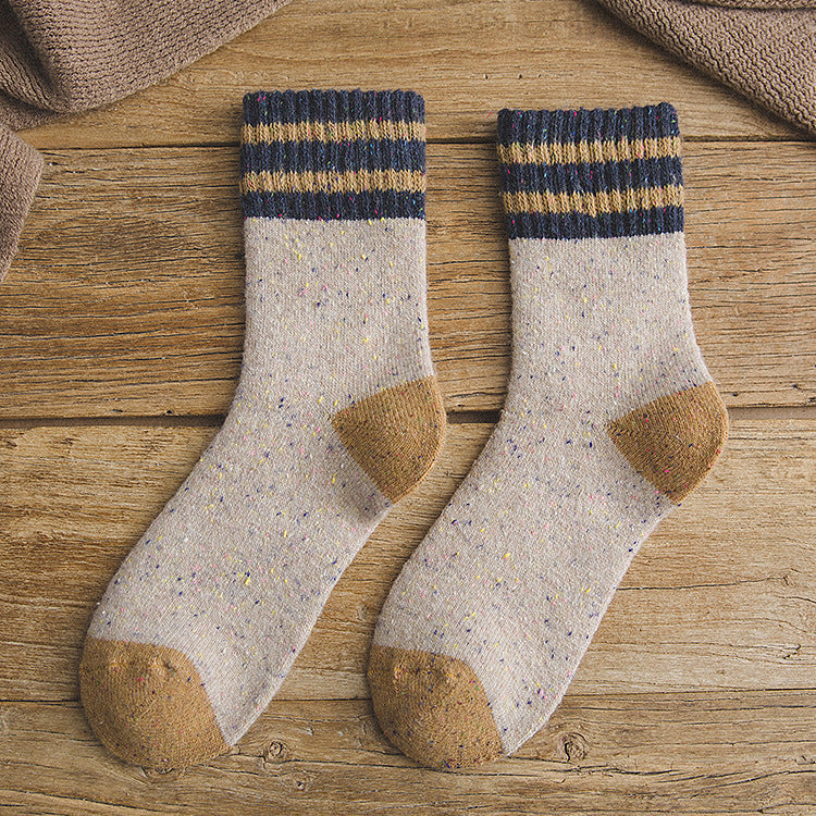 Thickened Warm Terry Female Wool Socks