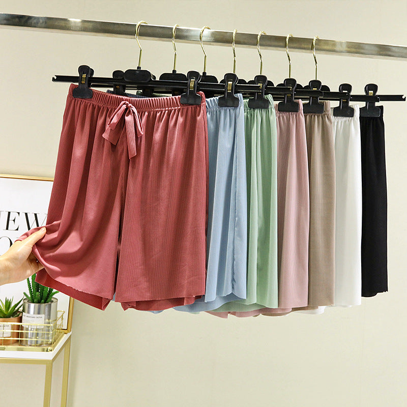 Women's Loose-fitting Casual Ice-silk Pants