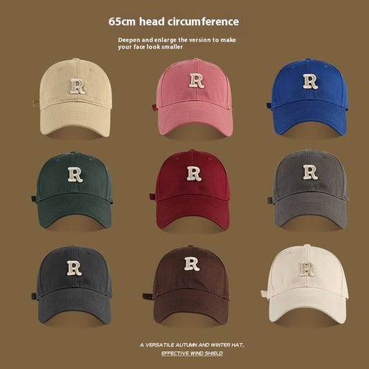 Big Head Circumference Baseball Cap Female Face Little Wild 65cm