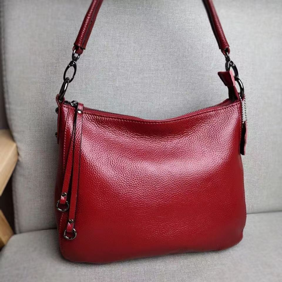 Genuine Leather Women's Bag Shoulder Crossbody Portable