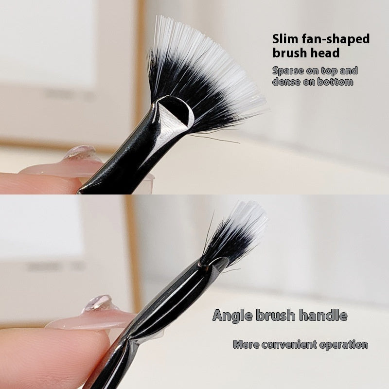 Folding Angle Mascara Brush Elbow Very Thin Head