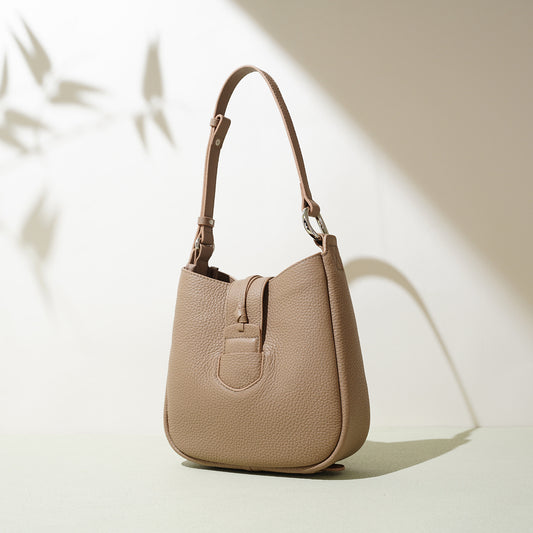 Large Capacity Commuter Soft Leather Handbag Crossbody Bag