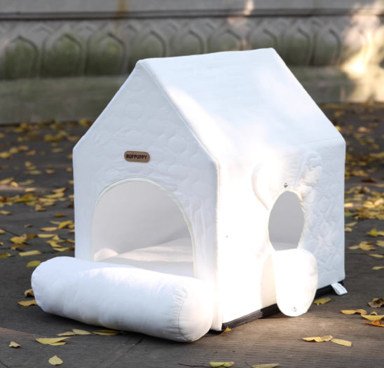 Sød Tegneserie Fire Sæsoner Universal Lukket Hund Kæledyrsrum