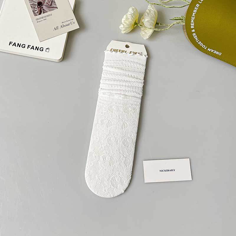 Women's Fashion Mesh Breathable Lace Socks