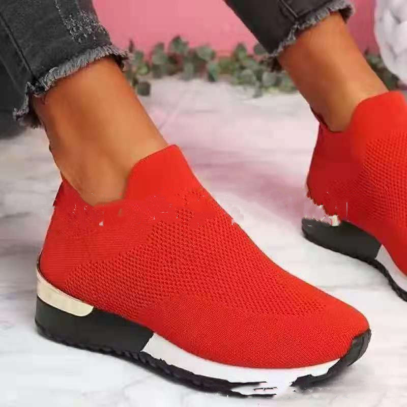 Flying Woven Soft Sole Mesh Sneakers