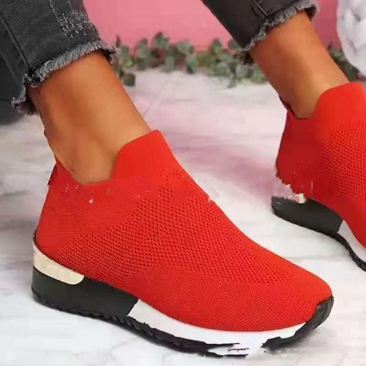 Flying Woven Soft Sole Mesh Sneakers