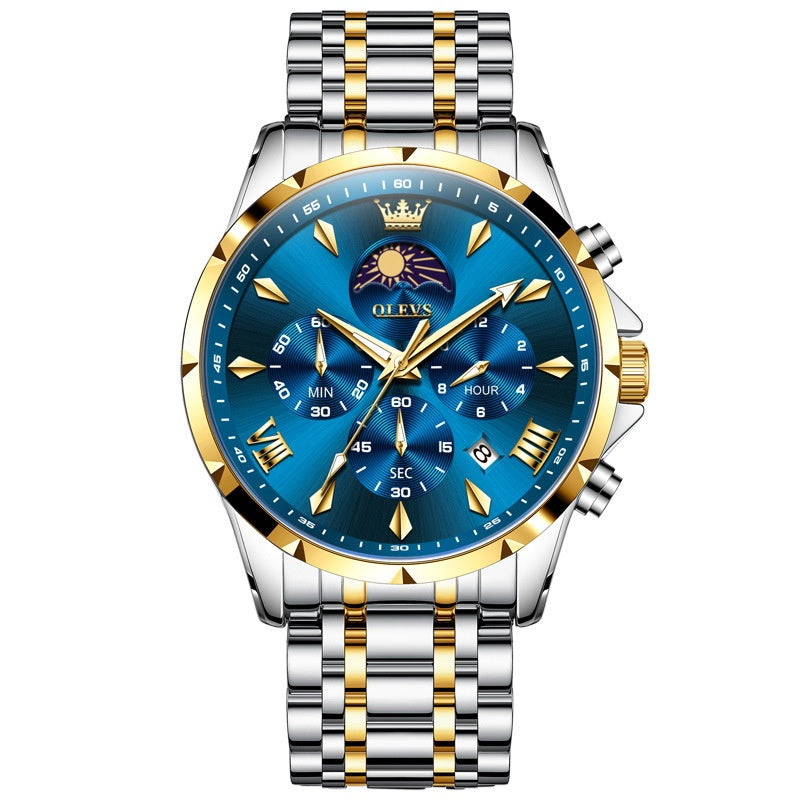 Multifunctional Sports And Leisure Men's Quartz Watch