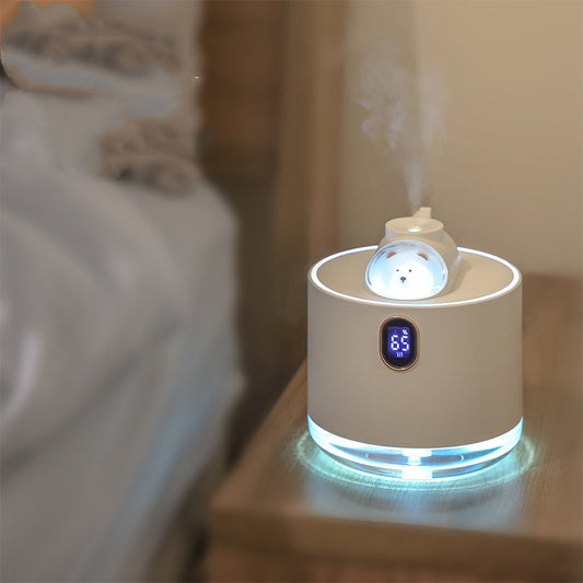 Spaceship USB Humidifier Desktop Office Mute Replenishment