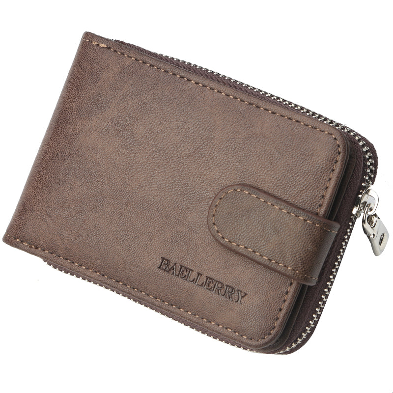 Short Card Bag Multi Slot Youth Fashion