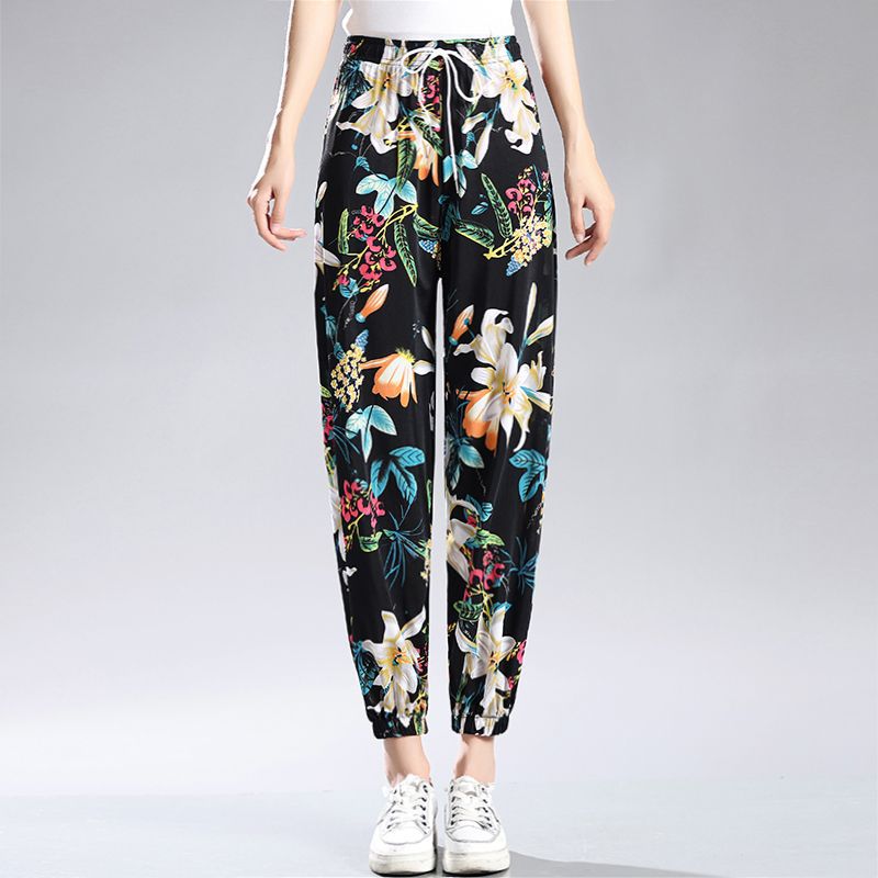 Elastic Plus Size Summer Anti Mosquito Pants