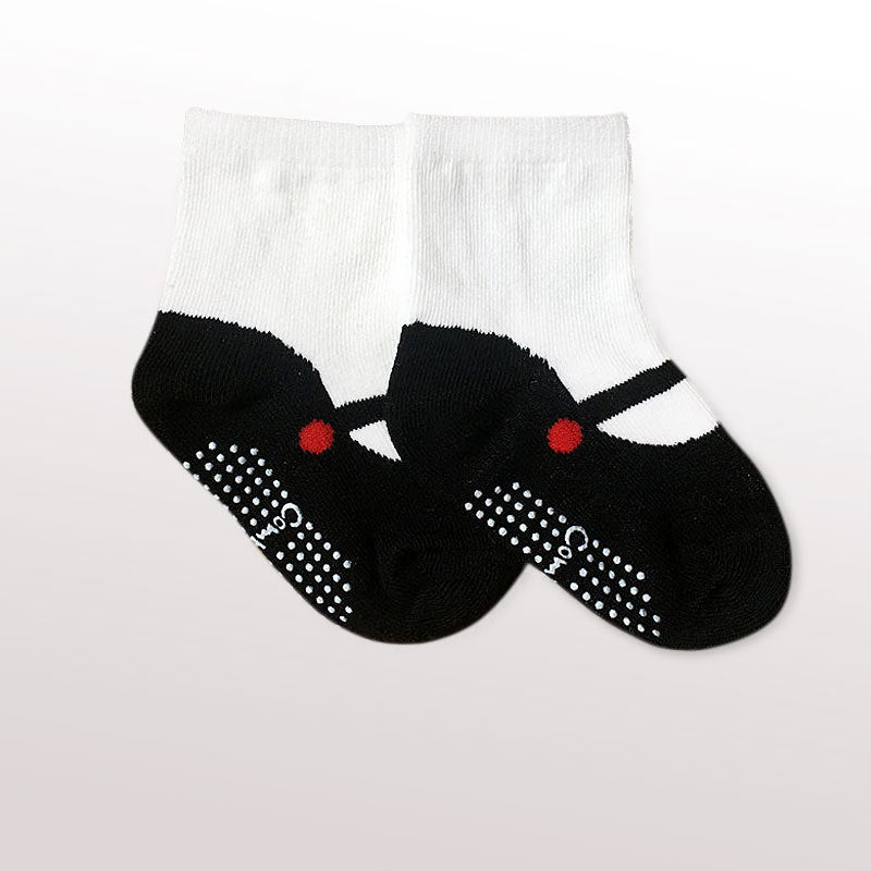 Combed Cotton Japanese Ballet Ankle Sock Baby Dispensing Non-slip Sole Socks