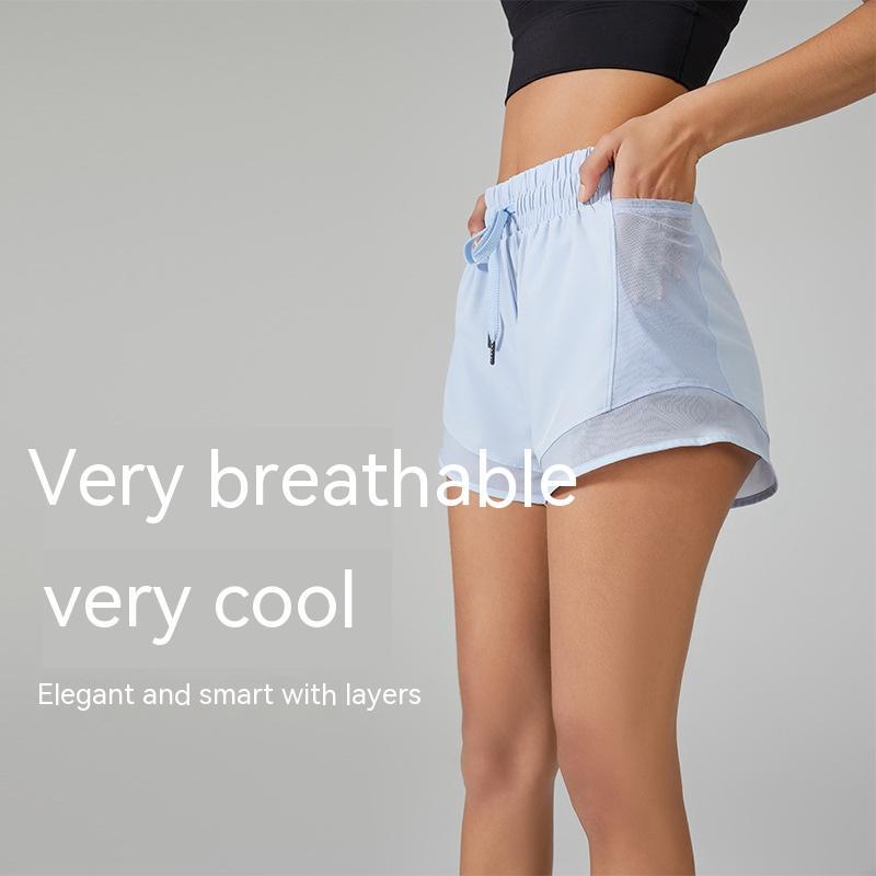 Yoga Shorts Women's Loose Quick-drying Anti-exposure Fitness Sports Pants