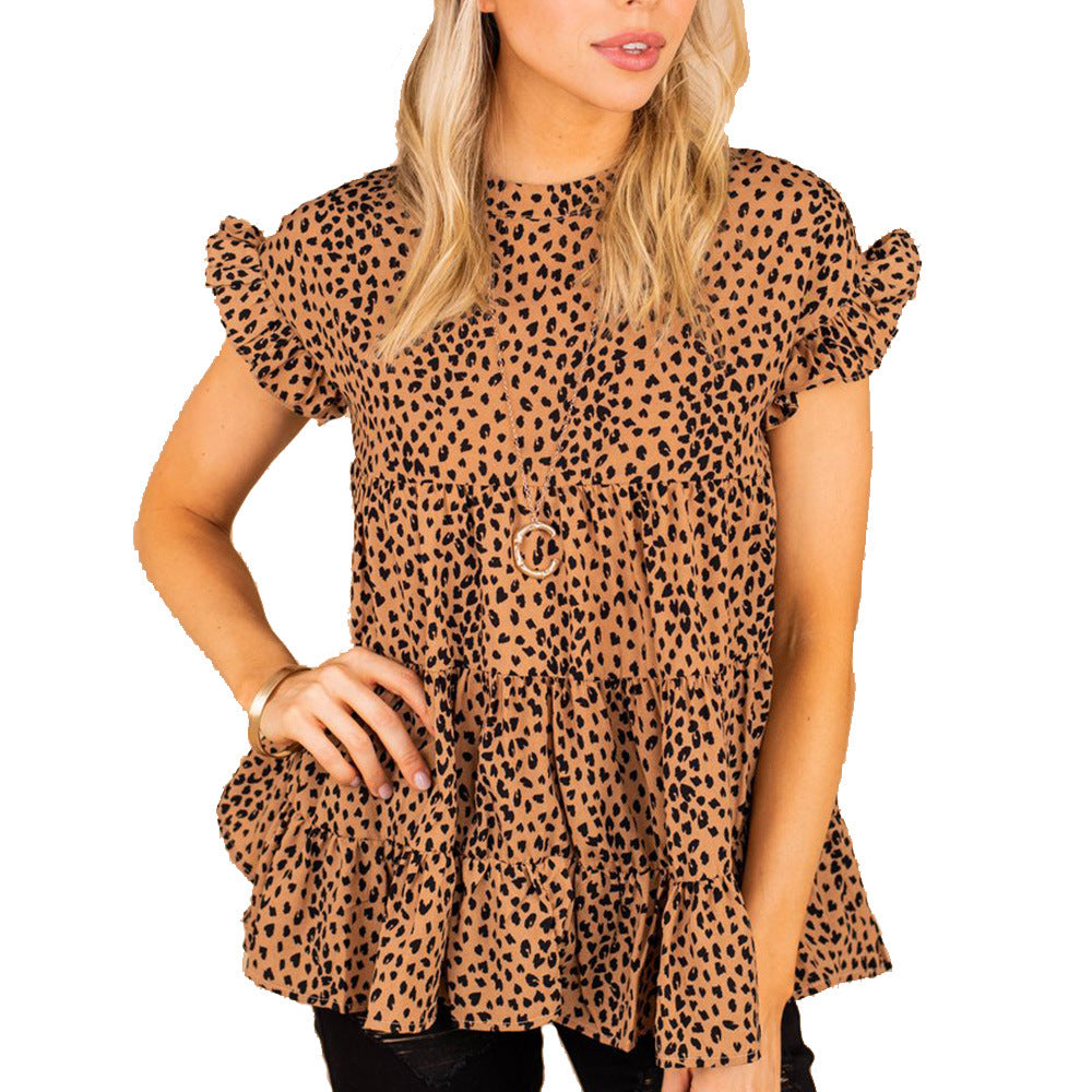 Summer Fashion Trend New Printed Short Sleeves