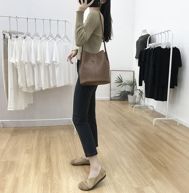straight-leg jeans