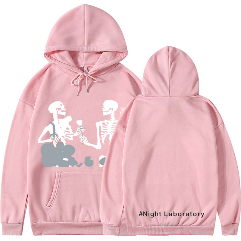 Night Laboratory Korean Style Versatile Personality Hoodie