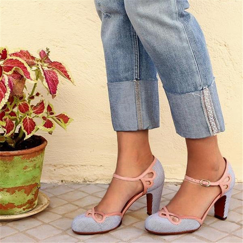 Polka dot sandals