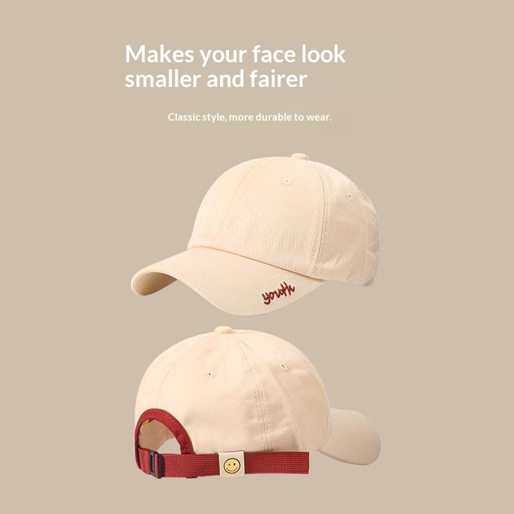 Japanese-style Soft-brimmed Versatile Womens Cap
