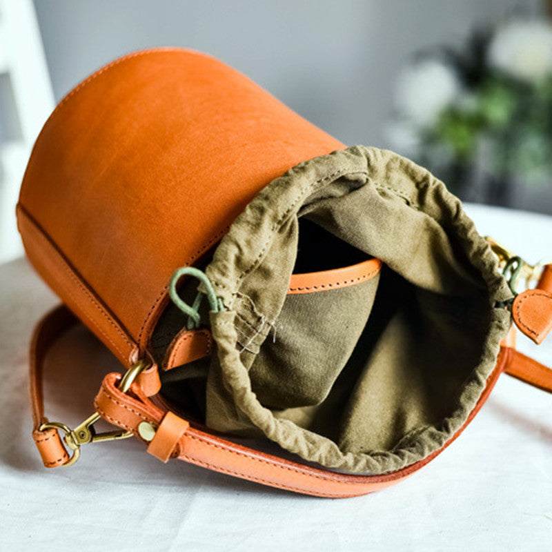 Women's Fashion Casual Handmade Vintage Bucket Bag