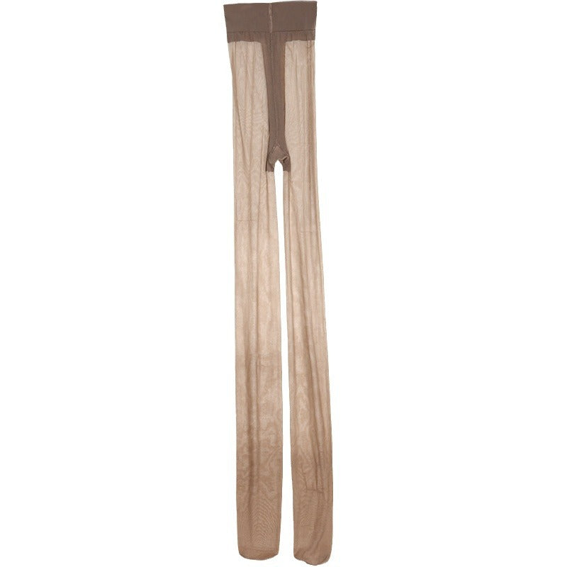 Thin Stockings Smooth And Comfortable T-shaped Crotch Romper 3D