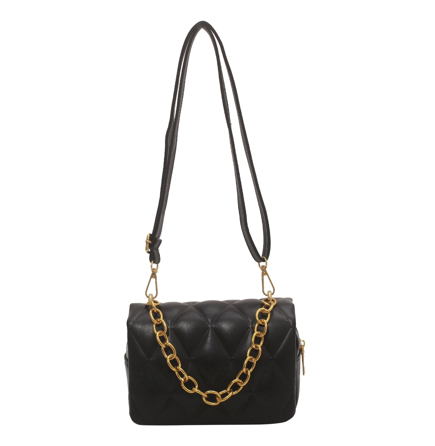 Lingge Women's New Fashion Simple Retro Messenger Bag