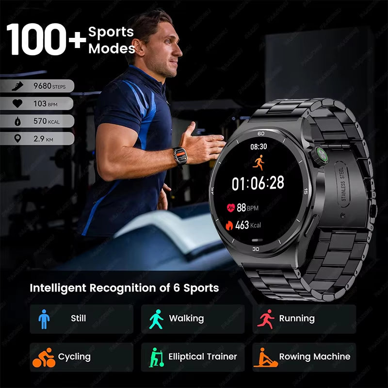 New Bluetooth Calling Men'S Smart Watch 360 * 360 HD Large Screen Heart Rate IP68 Waterproof Outdoor Sports Women'S Smart Watch