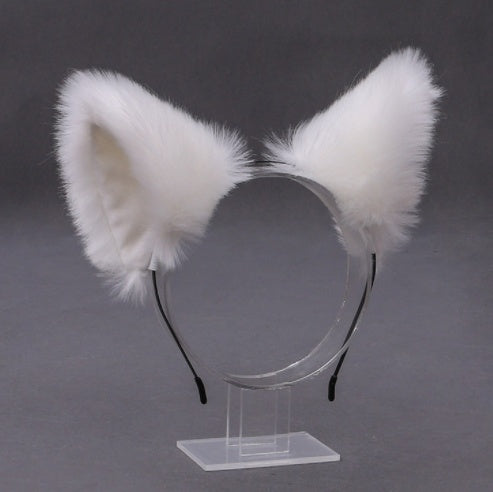 Children's Holiday Cartoon Plush Cute Bunny Ears Headband