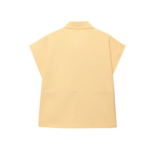 Women's Loose Vest Short Sleeve Top