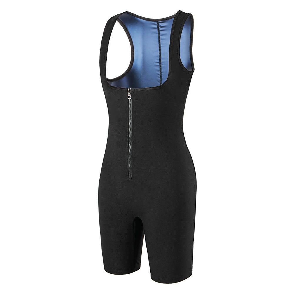 Women's Corset Workout Clothes Europe And America Cross Border Running Sports Violently Sweat Suit