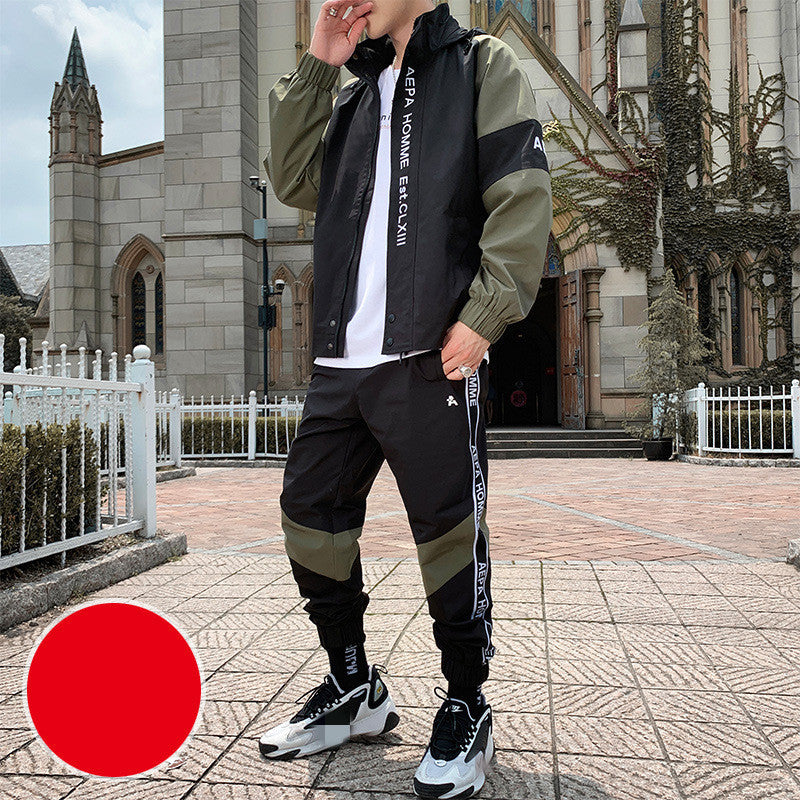 Korean Version Of Work Clothes Sports And Leisure Two-piece Suit