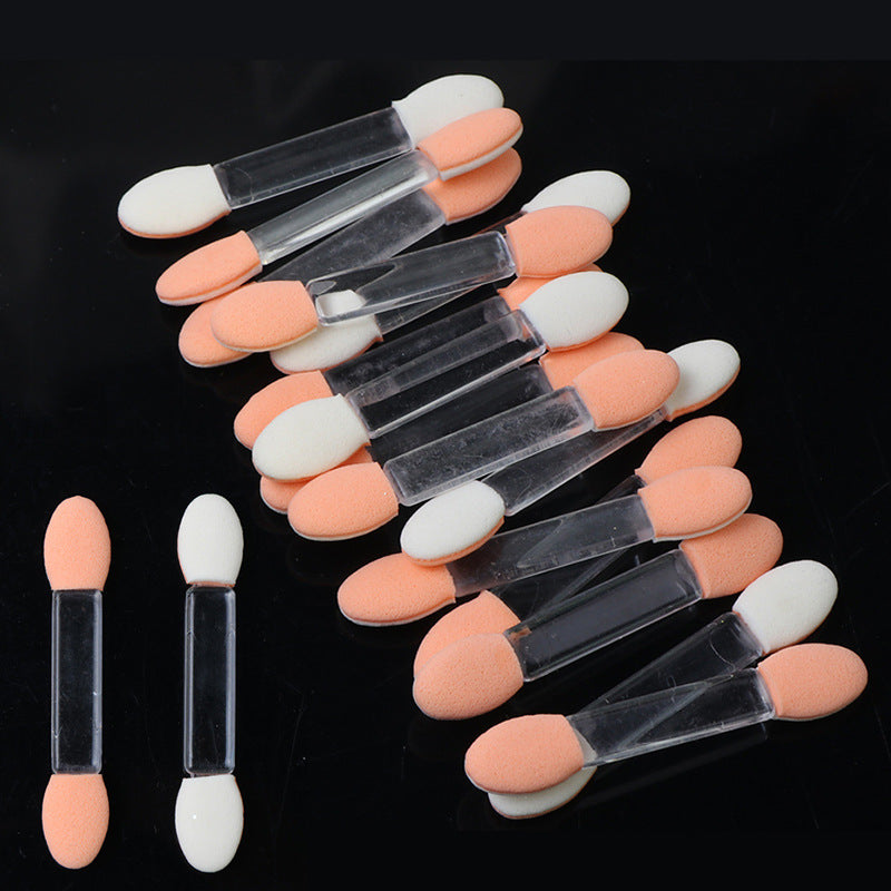Double-head sponge for eyeshadow brush