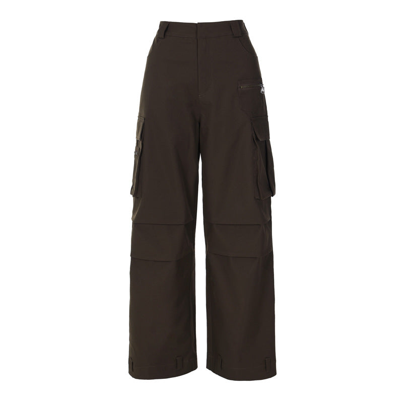 Design The Slim Wide-leg Pants With A Small Sense Of Feeling