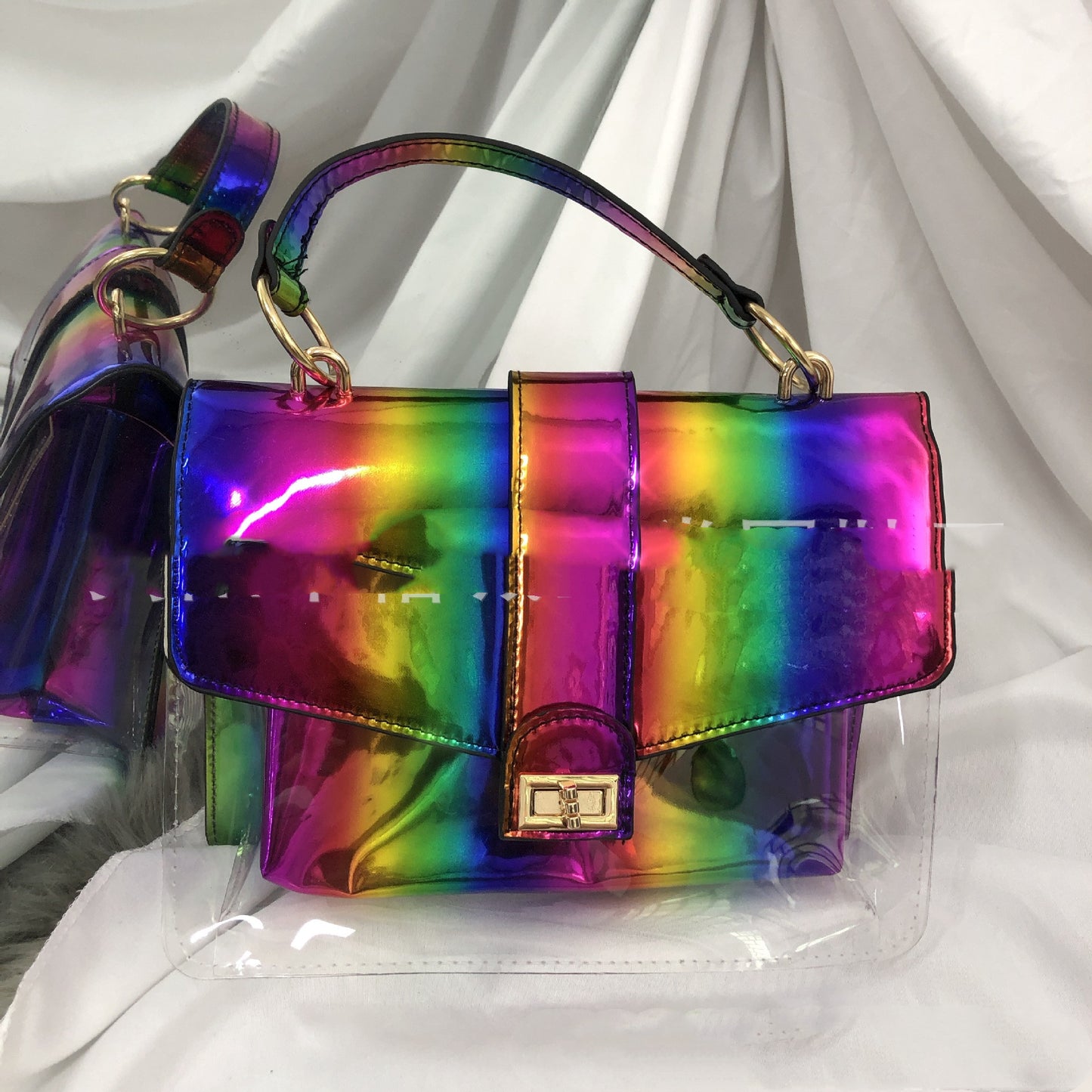 Ladies Snake Print Printed Shoulder Handbag Female Bag