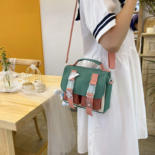 Mori Is A Girly Soft Girl Style Cross Body Bag With Cover