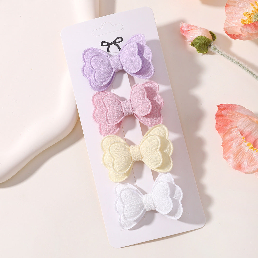 Double Butterfly Barrettes Suit