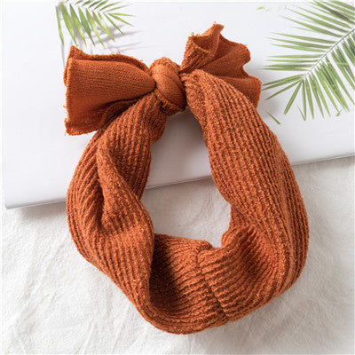 Children's headdress all-match bow hairband elastic
