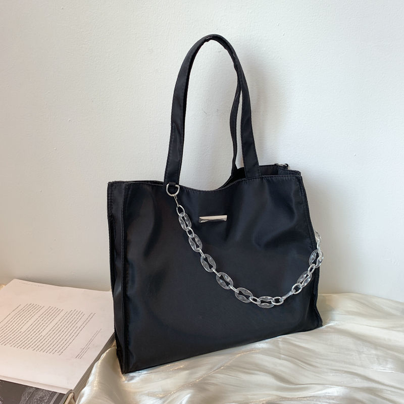 Fashion Large-capacity One-shoulder Cloth Bag Student Tote