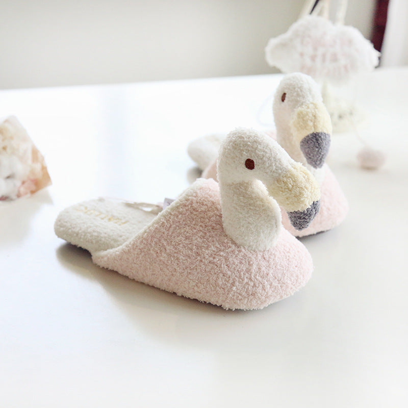 Winter soft non-slip indoor home slippers
