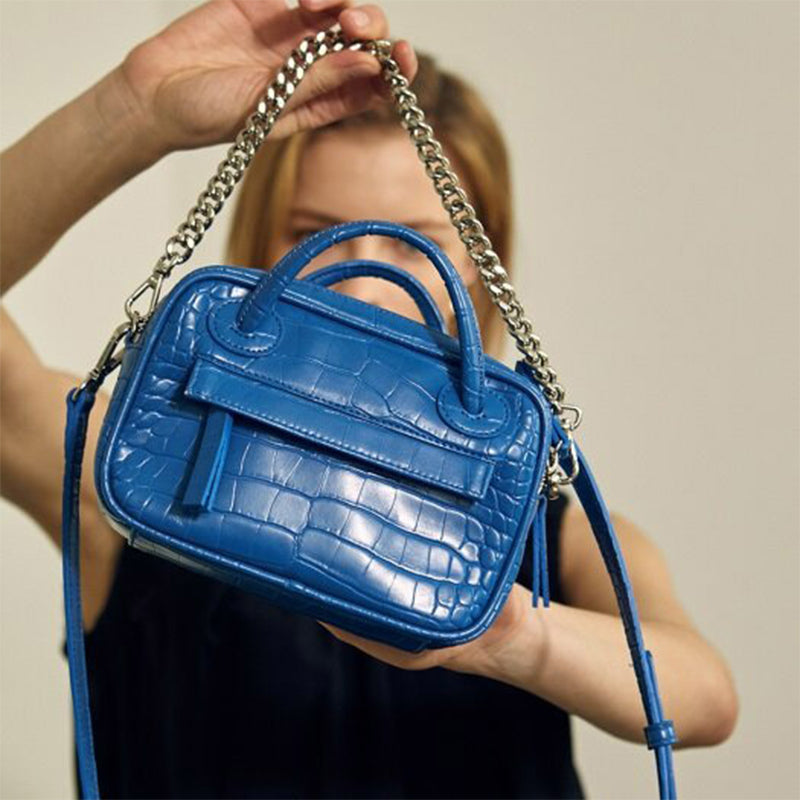 European And American Niche Design Retro Chain Handbag