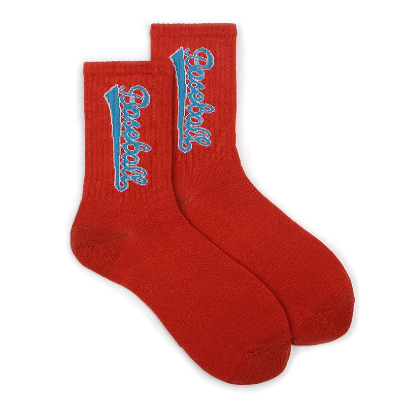 Street Men's Hip-hop Basketball Socks College Style