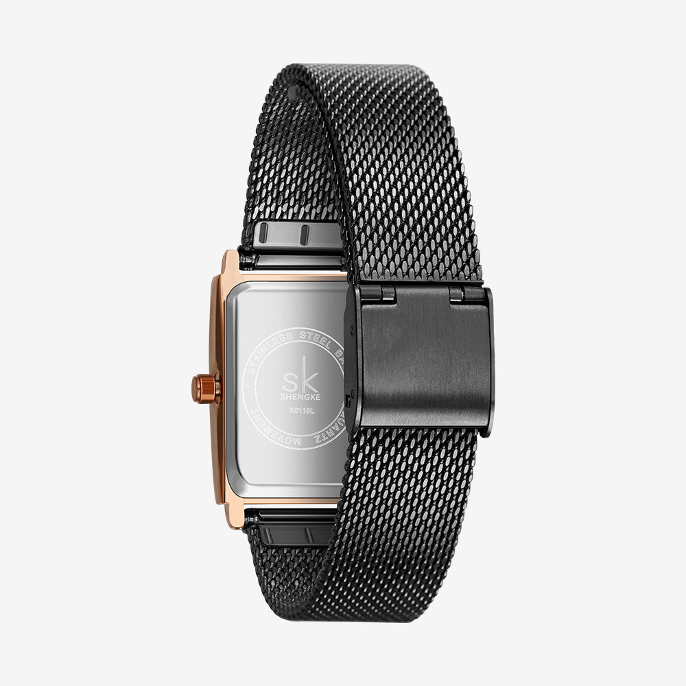 Stylish simple waterproof quartz watch