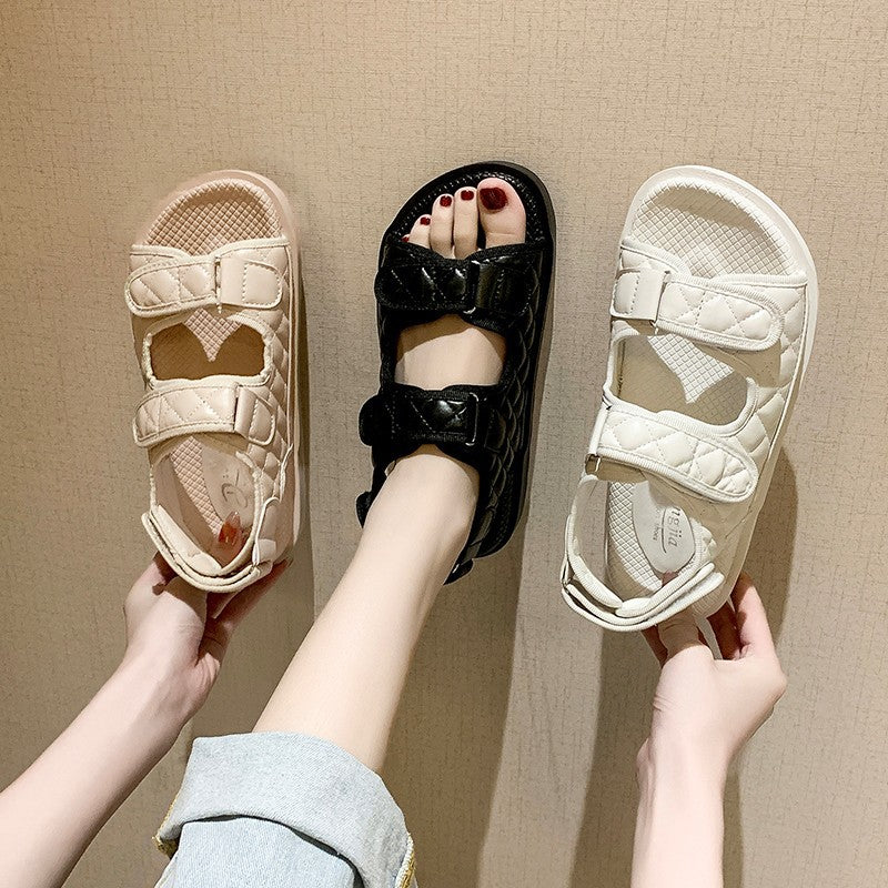 Women's sandals with small fragrance soft sole