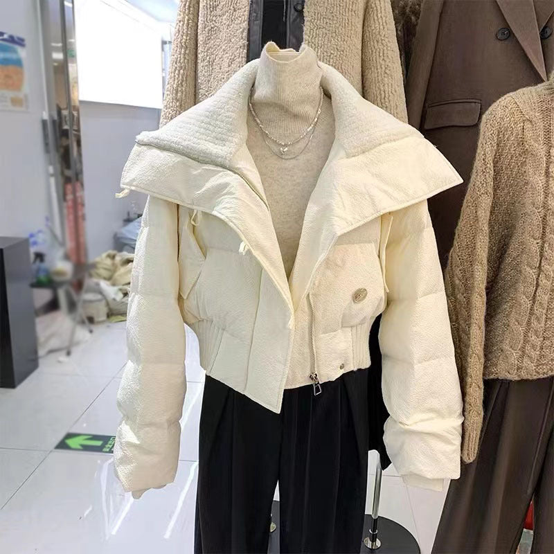 Women's Cotton-padded Jacket Winter Short Loose Thick