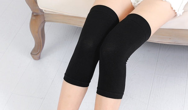 Warm knee protector for mountain biking