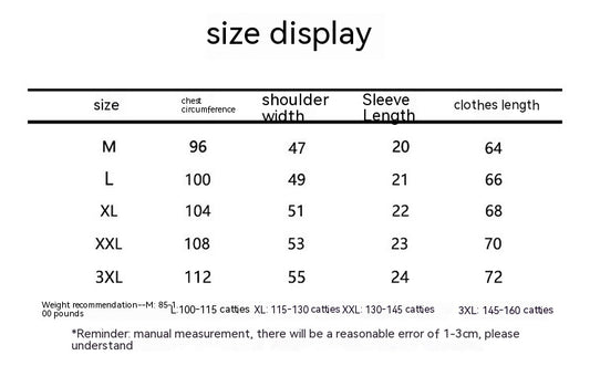 Women's Cotton Short-sleeved T-shirt